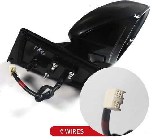 Marretoo for TOYOTA PRIUS Side Mirror Assembly 2016 2017 2018 2019-2024 | Power | Heated |BSM/Blind Spot Monitoring Replacement TO1321357 for TOYOTA PRIUS Accessories (Passenger Side(RH)) in Saudi Arabia