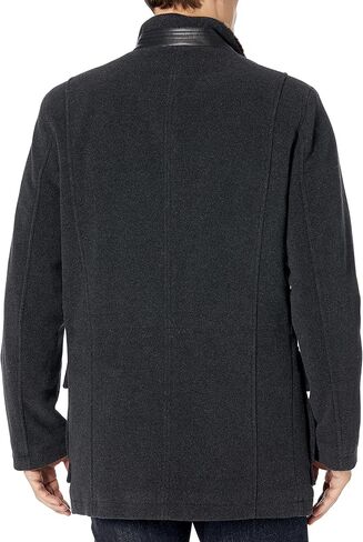 Cole Haan Men's Wool Plush Car Coat in Saudi Arabia