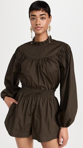 Ulla Johnson Women's Ardith Blouse in Saudi Arabia