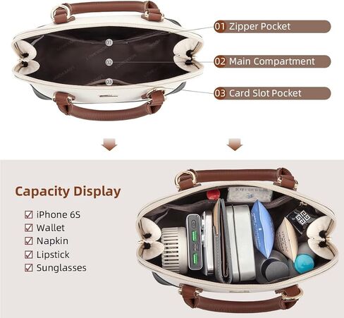 LOVEVOOK Purse for Women Small Crossbody Bags Classic Double Zip Top Handle Dome Satchel Bag in Saudi Arabia