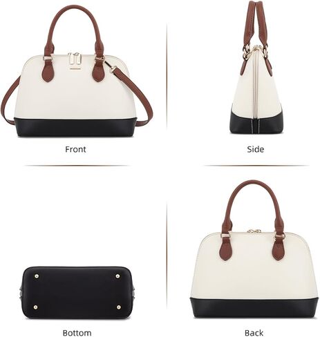 LOVEVOOK Purse for Women Small Crossbody Bags Classic Double Zip Top Handle Dome Satchel Bag in Saudi Arabia