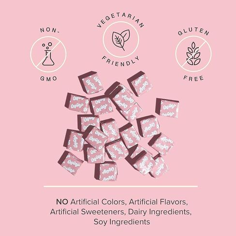 Chewsy Beautiful Hair Chews, Promotes Stronger, Healthier Hair, Biotin, Vitamins C, A, B12, D3, Goji Berry for All Hair Types Individually Wrapped Hair Vitamin Fruity Chews, 30-Day Supply in Saudi Arabia