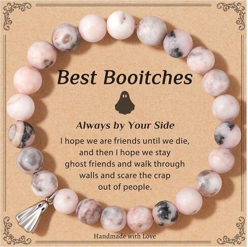 Best Booitches Friendship Bracelet Cute Ghost Gifts for Best Friends with Message Card in Saudi Arabia