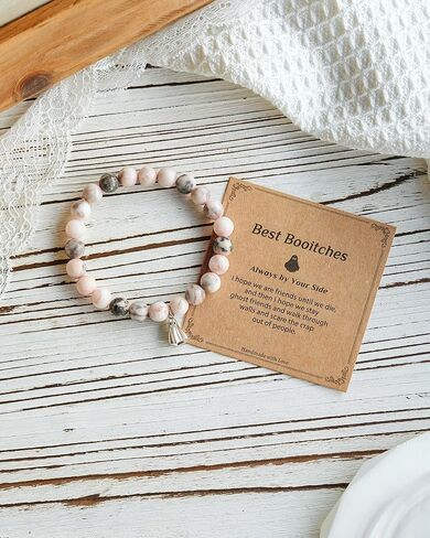 Best Booitches Friendship Bracelet Cute Ghost Gifts for Best Friends with Message Card in Kuwait