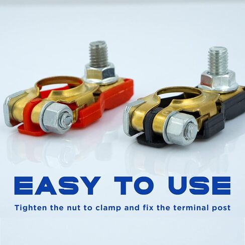 Battery Terminal Connectors for Nissan, Maxima, Rouge, Sentra, Murano,243407F000,24340-7F000, 243407F001, Positive and Negative,Plastic Cover, Auto Parts by KeeRoarin in Saudi Arabia