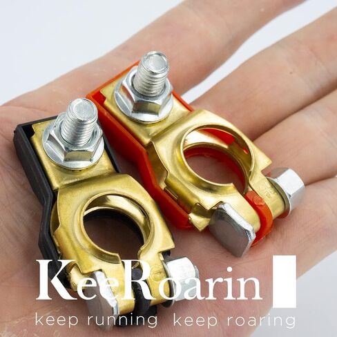Battery Terminal Connectors for Nissan, Maxima, Rouge, Sentra, Murano,243407F000,24340-7F000, 243407F001, Positive and Negative,Plastic Cover, Auto Parts by KeeRoarin in Saudi Arabia