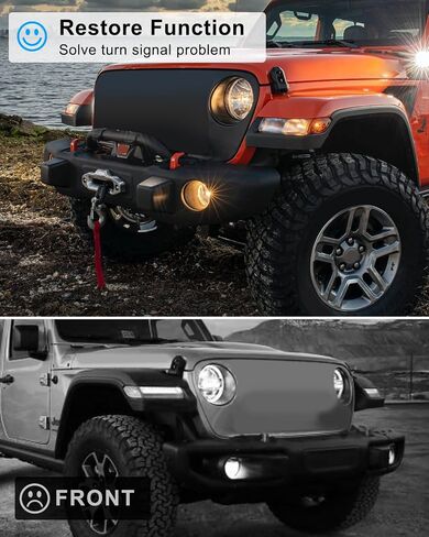 Front Turn Signal Light Socket & Turn Signal Light Connector Plug Harness Wiring Set Fit for Jeep Wrangler 2007-2018 Replace 68065016AB 68226719AA 68030098AB 68030098AA in Saudi Arabia