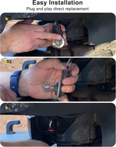 Front Turn Signal Light Socket & Turn Signal Light Connector Plug Harness Wiring Set Fit for Jeep Wrangler 2007-2018 Replace 68065016AB 68226719AA 68030098AB 68030098AA in Saudi Arabia