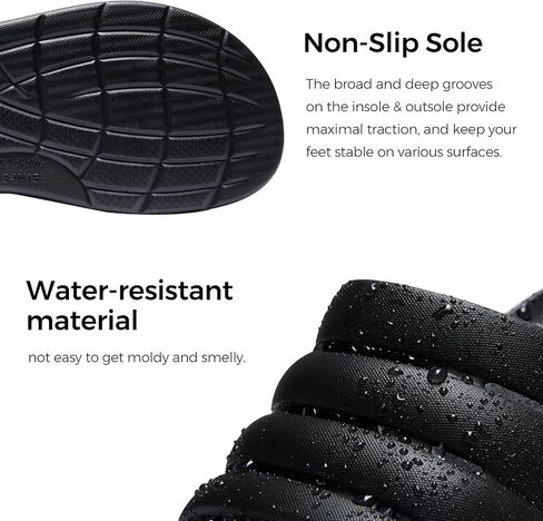 Recovery Sandals for Men and Women Orthotic Plantar Fasciitis Sandals with Arch Support Unisex Thick Slides with Cushion in Saudi Arabia