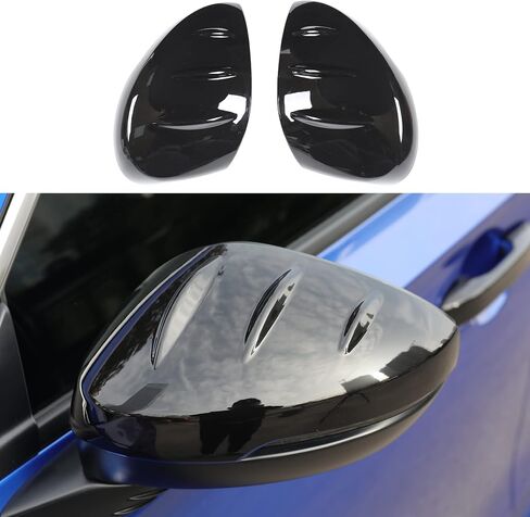 for Honda Civic Touring 2022 2023 2024 2025 Extrior Side Rear View Mirror Cover, Rearview Mirror Trims for Civic 11th Gen Sport Touring Original Car OEM Style -Cool Glossy Black in Kuwait