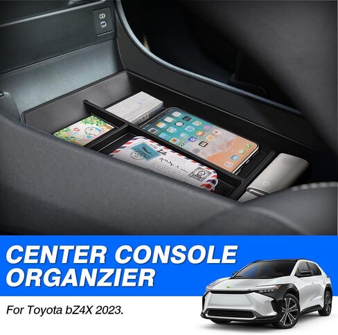 Autorder Center Console Organizer for 2025 Toyota Camry LE/SE/XLE/XSE Accessories Armrest Storage Box Secondary Insert Tray with 2 Color Mats in Saudi Arabia
