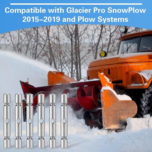 6 قطع من دبابيس القص الاحترافية من Tandefio متوافقة مع ملحقات دبابيس القص البديلة ATV Snow Plow Glacier 2205063 (ذهبي) in Saudi Arabia