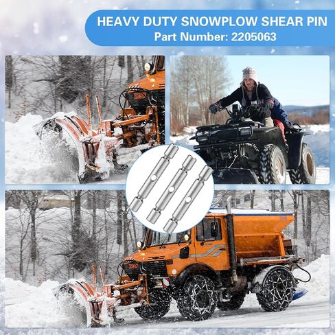 6 قطع من دبابيس القص الاحترافية من Tandefio متوافقة مع ملحقات دبابيس القص البديلة ATV Snow Plow Glacier 2205063 (ذهبي) in Saudi Arabia