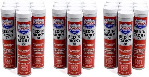 Lucas Oil 10005-30 Red-N-Tacky Grease - 14 oz. Tube, (Case of 30) in Saudi Arabia