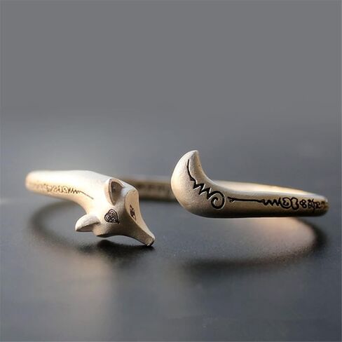 YUANXIN Fox Bracelet Woman Bracelet Simple Fresh Fox Bracelet Students Ladies Elegant Bracelet Silver Personality Bracelet Valentine's Day Present in Saudi Arabia