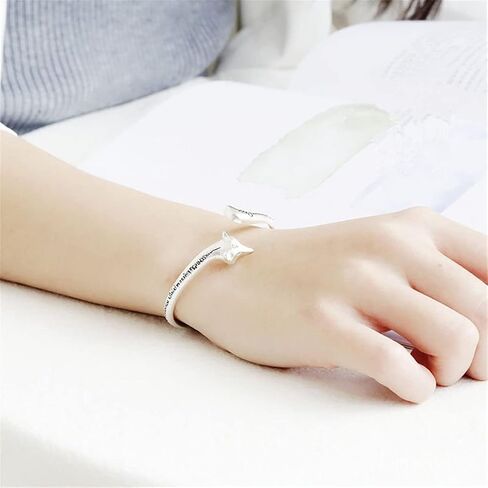 YUANXIN Fox Bracelet Woman Bracelet Simple Fresh Fox Bracelet Students Ladies Elegant Bracelet Silver Personality Bracelet Valentine's Day Present in Saudi Arabia