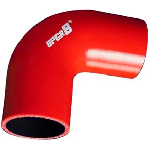 خرطوم السيليكون Upgr8 العالمي ذو 4 طبقات عالي الأداء 90 درجة (2.25 بوصة (57 مم)، أحمر) in Kuwait