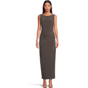 Norma Kamali Women's Sleeveless Shirred Waist Gown in Kuwait