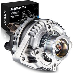Upgraded Alternator 31100-R40-A01, for:-Honda Accord 2008 2009 2010 2011 2012 L4 2.4L, for:-Acura TSX 2009 2010 2011 2012 2013 2014 L4 2.4L, 11390N, 1042105890 (ALL NEW)
