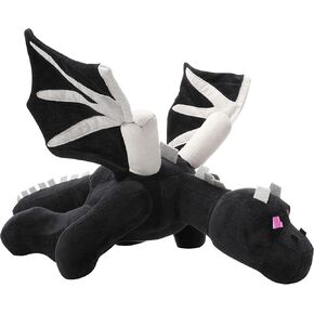 Black Dragon Plush 23.7 in 60 cm Stuffed Animal Toy Pillow Character Dolls Birthday Festival Present for Kids in Saudi Arabia
