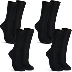 4 Pairs Silk Liner Socks Ultra-lightweight Hiking Sock Liners Calf Socks Sweat Absorption Socks for Adult in Saudi Arabia
