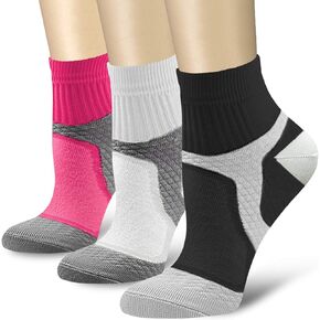 CHARMKING Compression Socks for Women & Men Circulation 15-20 mmHg is Best for Athletic Running Cycling Nurse Daily Wear
