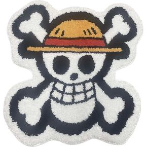 One Piece Rug - Anime Rug - Handmade Tufted Rug - Handmade & Premium- 28in (70cm) - Hypebeast Rug - Preppy Decor - Hypebeast Room Decor Rug (One Piece) (One Piece)