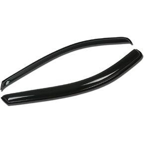 DNA MOTORING WVS-242 2Pcs Vent Window Visor Deflector Rain/Sun Guard Compatible with 04-07 Freestar Monterey / 95-03 Windstar