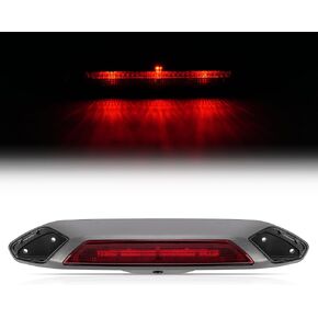 HECASA LED Third Brake Light Compatible with 2018-2019 Ford Transit 150 250 350 350HD Replacement for JK4Z13A613AA JK4Z13A613AD JK4Z13A613AG High Mount 3rd Rear Center Stop Lamp - Black Mount Red Lens