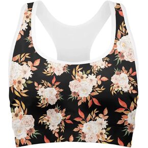 Forchrinse Hawaiian Starfish Ocean Sky Beach Sport Bras for Women Comfortable Medium Support Crop Tank Top