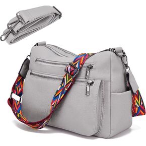 YZAOLL Large Crossbody Bags for Women Multiple Pockets Crossbody Purses Women Handbag Fashion Tote Handle Satchel Handbag