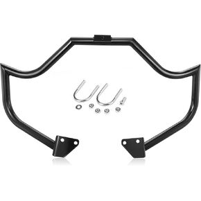 MoKitDora Dyna Engine Guard Meathook Highway Crash Bar 1.25" Fat for Harley 2006-2017 Street Bob FXDB Fat Bob FXDF Low Rider FXDL FXDWG FXDC Models, Chrome
