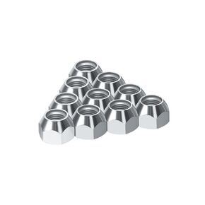 20pcs 1/2-20 Inch Trailer Lug Nuts, Heat Treated Zinc Plated 509 Tire Lugs Wheel Nuts for Wheel Lug Studs Trailer Wheels/Hubs On Boat Trailer Tires RV Truck Tire Bolt Golf Cart, OEM Updated Anti Rust