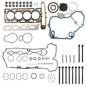 Full Cylinder 5.3 Head Gasket Set with Bolts ES72220 Fit for Chevy Silverado Avalanche Suburban GMC Sierra Envoy Yukon Buick 5.3L MLS 5.3 Head Gasket Aftermarket Parts HS26192PT-5