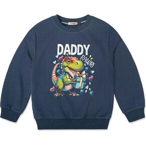 Boys Sweatshirts Kids Crewneck Pullover Tops Long Sleeve Athletic Hoodie Toddler Clothes for 3-7 Years
