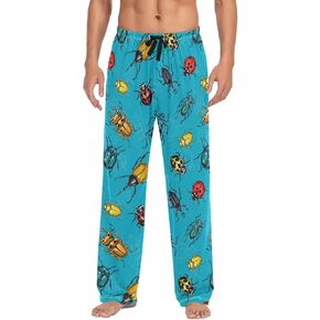 Men's Pajama Pants Super Soft Sleep Lounge Pants Pjs Bottoms with Pockets