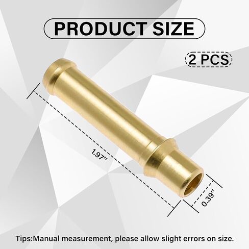 2pcs 397 Transmission Line Fitting, Tube Adapter Replacement for GM 1996-UP for GMC for Chevy Chevrolet Transmission cooler Installation in Kuwait