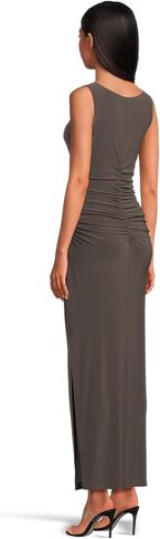 Norma Kamali Women's Sleeveless Shirred Waist Gown in Kuwait