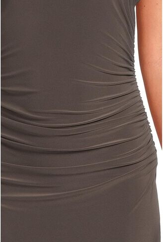 Norma Kamali Women's Sleeveless Shirred Waist Gown in Kuwait