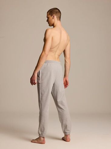 JOE BOXER Smiley Face Mens Pajama Pants, Mens Lounge Pants with Pockets, French Terry Jogger Sweatpants for Men in Saudi Arabia