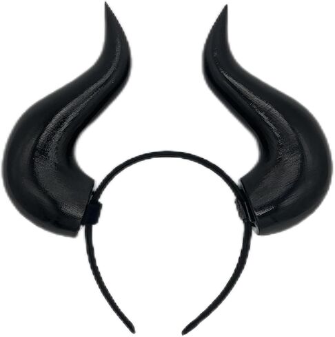 Women Headband with 3D Devil Horns 3d Lightweight Devil Horns Headband in Saudi Arabia