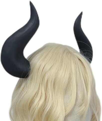 Women Headband with 3D Devil Horns 3d Lightweight Devil Horns Headband in Saudi Arabia