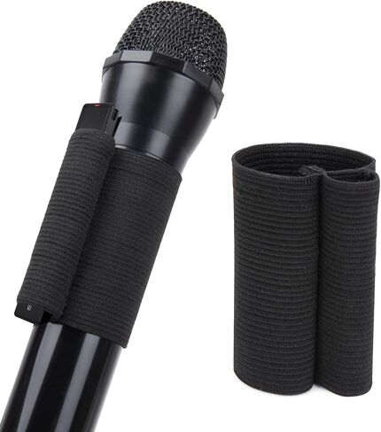 YOUSHARES Elastic Microphone Sleeve Compatible with Rode Wireless Microphone System, Hand Microphone Elastic Sleeve for Rode Wireless GO II/Wireless ME/Wireless PRO (2 Pcs) in Saudi Arabia