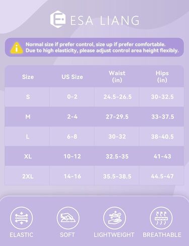 Esa Liang Shapewear Tummy Control, Mid-Waist Body Shaper Shorts, Women's Girdle Shorts and Spanks Shape Wear in Saudi Arabia
