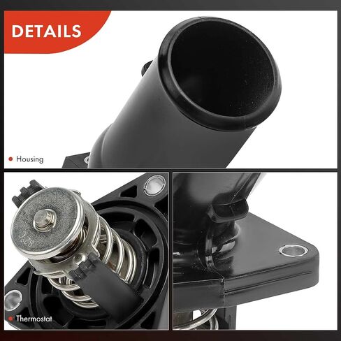 منظم حرارة مبرد المحرك الممتاز ومجموعة الإسكان متوافقة مع Lexus IS250 06-15 2.5L & GS450h، IS300 16-17، IS350 06-17، RC300 16-17، RC350 15-17، GS350 - (V6 3.5L)، يستبدل #1603131020 in Saudi Arabia