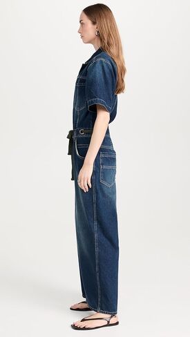 Free People Women's Edison Wideleg Coveralls in Saudi Arabia