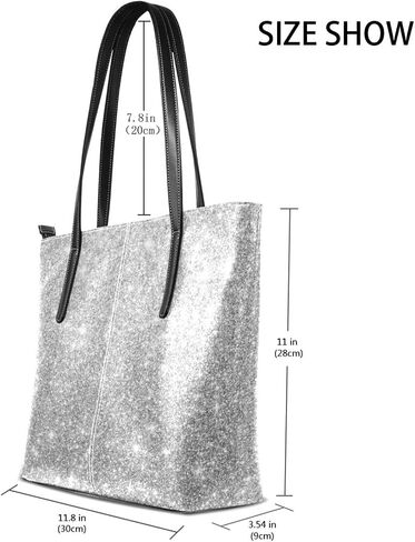 Glitter Purse Sparkle Purse Sparkly Bag Bling Tote Bag for Woman Silver Bag Silver Purse in Saudi Arabia