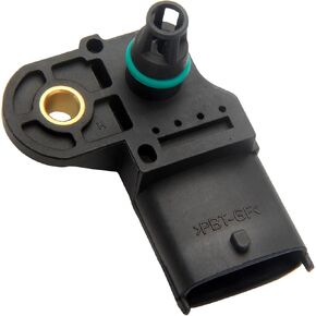 0281006028 Manifold Absolute Pressure Sensor Compatible with Dart 2013-2016 500 2009-2019 500L 2014-2020 500X 2016-2018 1.4L L4 9-5 2005-2009 2.3L L4