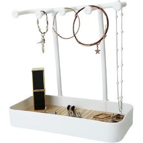 Tasteful Simple Necklace Stand Organizeder Small Jewelry Storage Rack for Clean Ladies