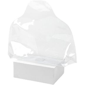 Dust Bags Compatible with Kelly 28, Clear Dust Cover Bag for Luxury Handbags Purses Handbag, Dustproof Storage Bag with Sticky Dots & Air Hole (KE28,28CM)